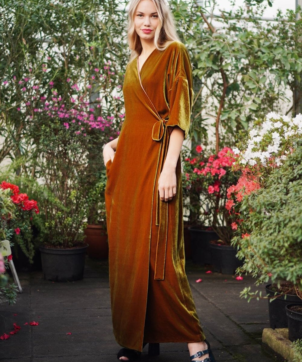  Amber Dusk Robe Golden Product Amoralle