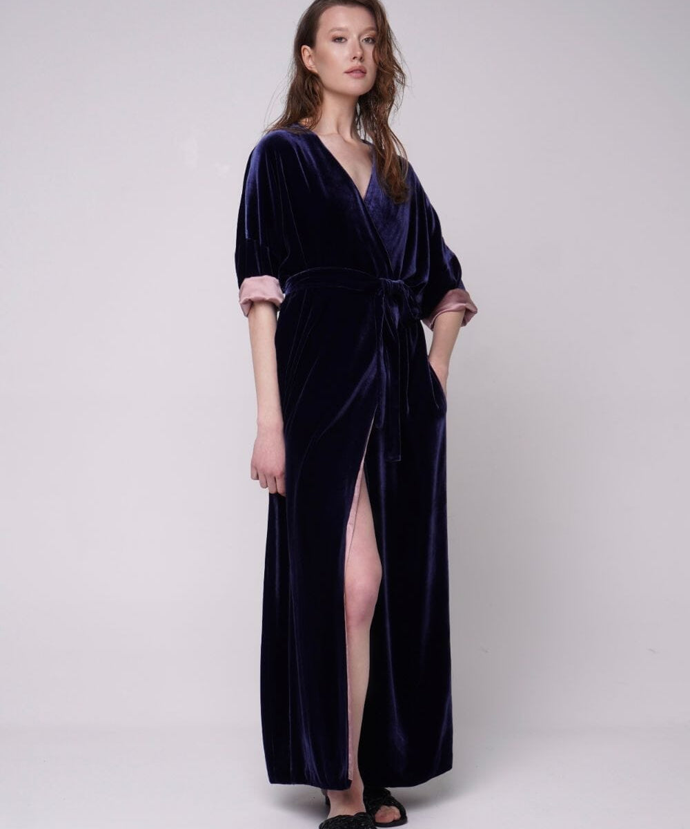  Amber Dusk Robe Sapphire Product Amoralle