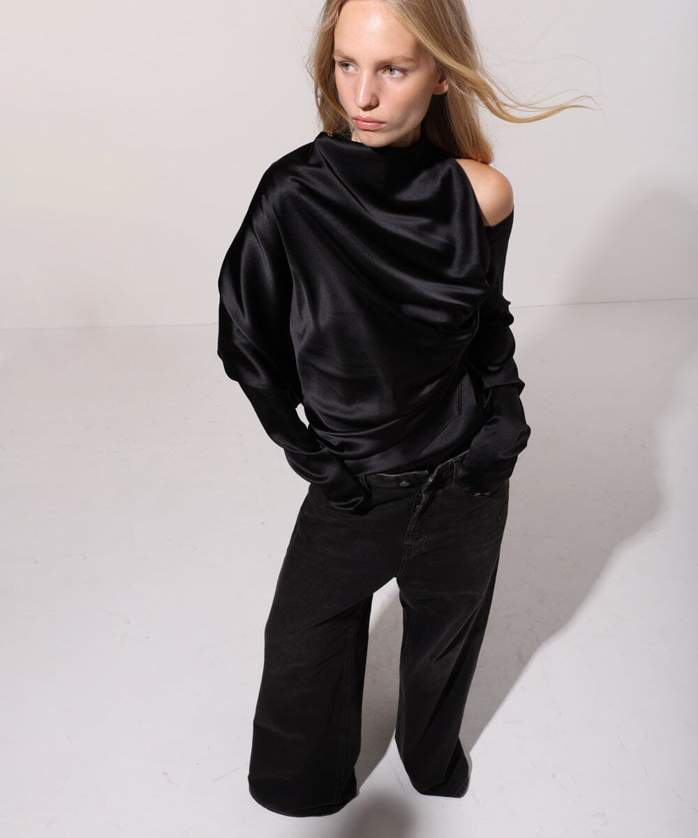  Blouse Silk - Neck Scarf Product Amoralle