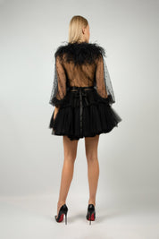  I See Love Gown Black Product Amoralle