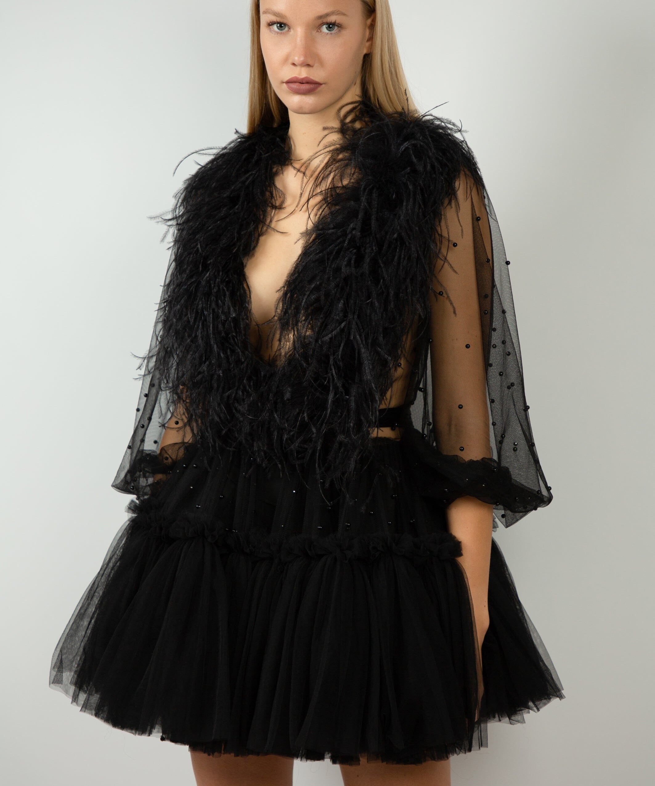  I See Love Gown Black Product Amoralle