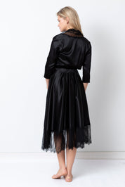  Light Satin Robe Product Amoralle
