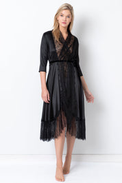 Light Satin Robe Product Amoralle