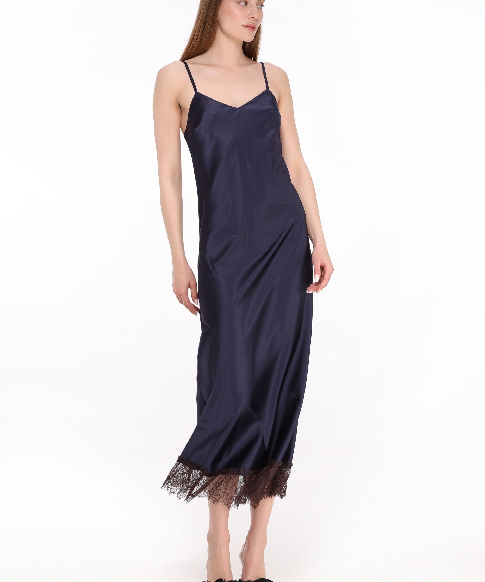  Midnight Veil Midi Slip Dress Product Amoralle