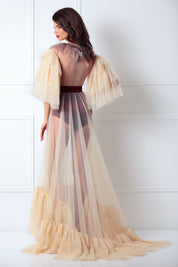  Royal Feather Robe Product Amoralle