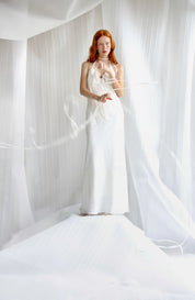  White Linen Maxi Slip Product Amoralle